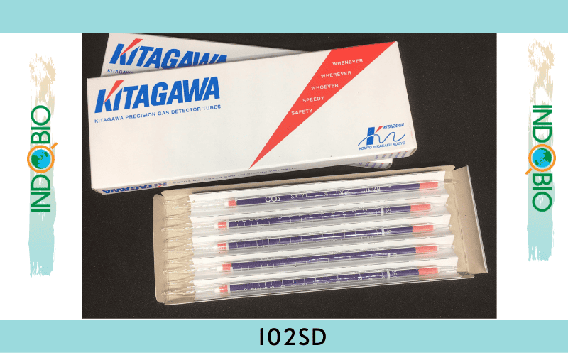 ống test khí nhanh 102SD, phát hiện nhanh khí acetonetrong không khí 20-5000 ppm, Kitagawa